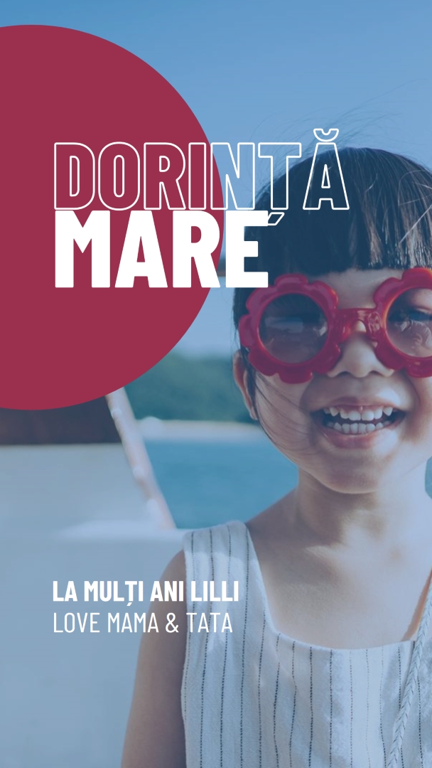 Zi de naștere blue modern-bold