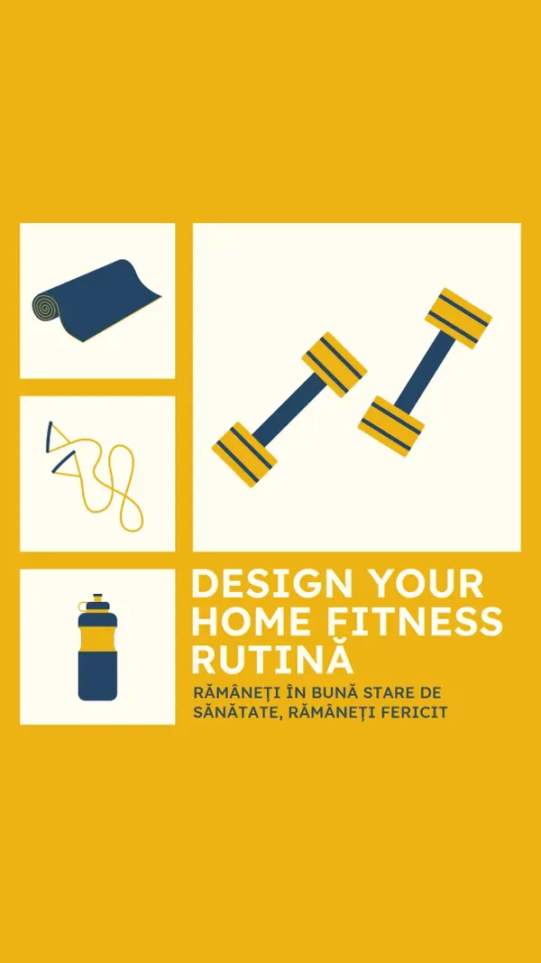 Sănătos și fericit yellow modern-bold