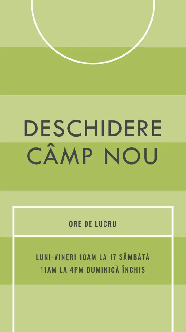 Obiective teren green modern-geometric-&-linear