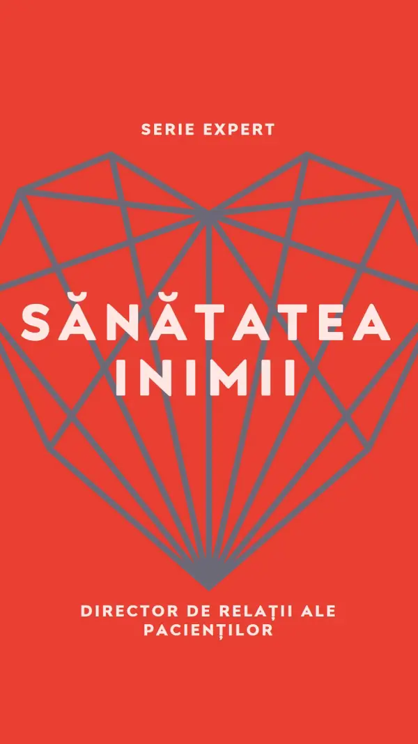 Sănătatea inimii tale red modern-bold