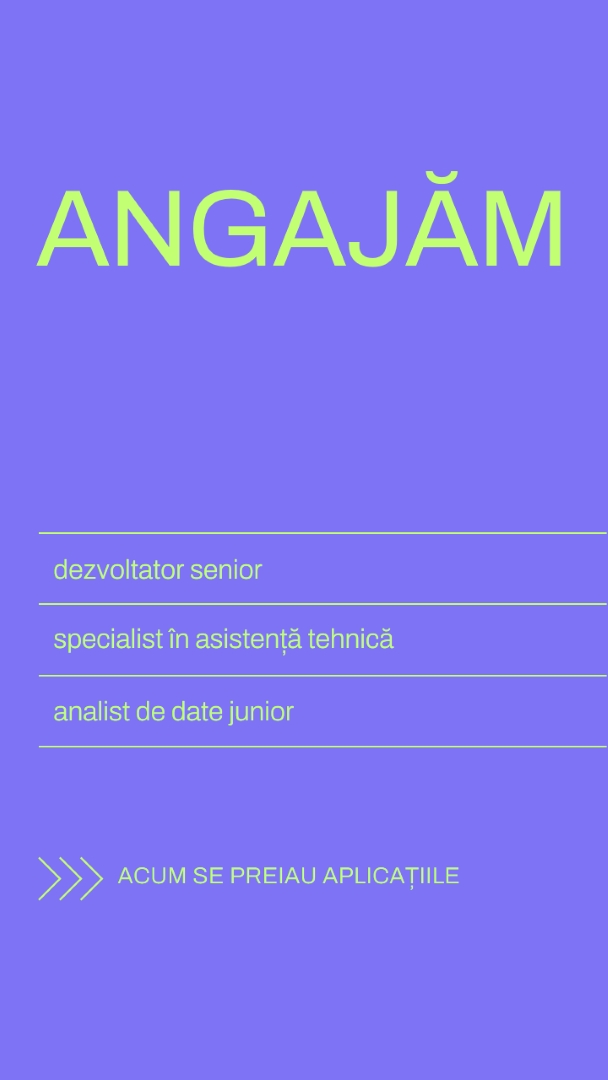 Acum se preiau aplicațiile purple bold,bright,neon,minimal,modern,simple