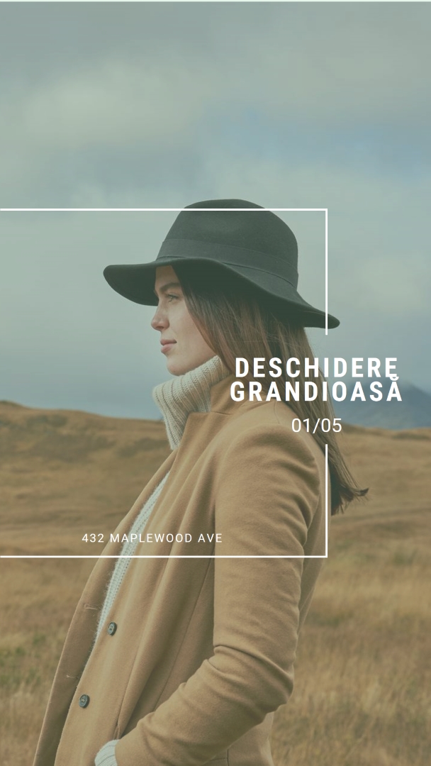 Câmpii de vânt brown modern-simple