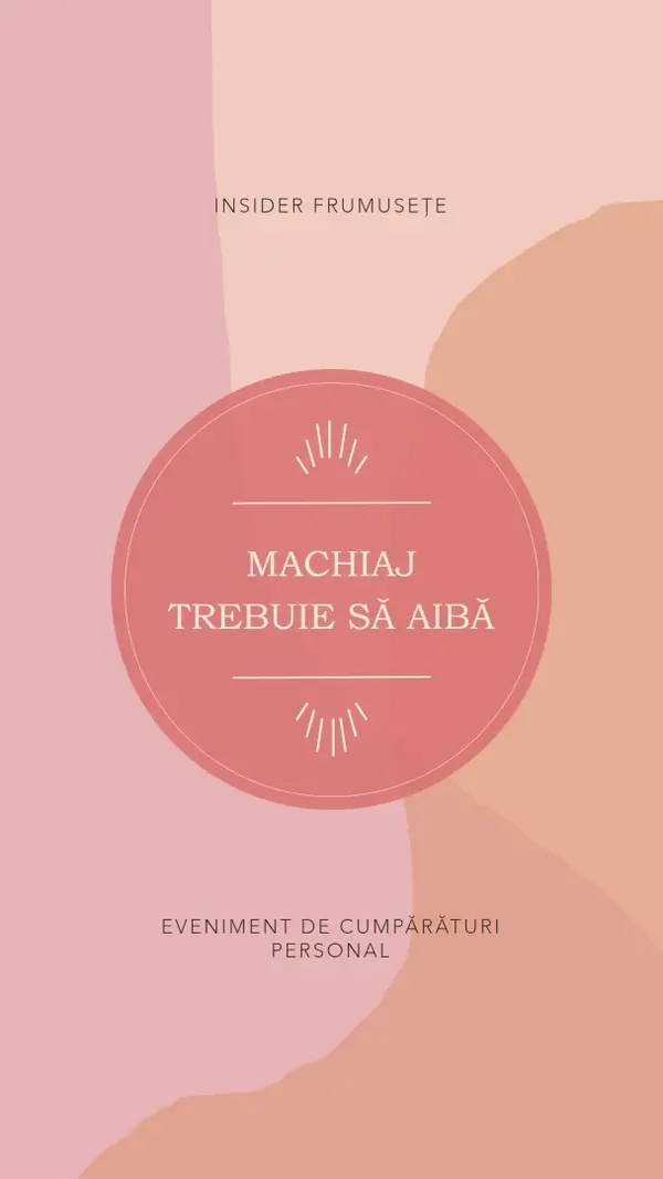 Paletă roșie pink organic-boho