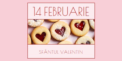 Felicitare de Sfântul Valentin pink modern-simple