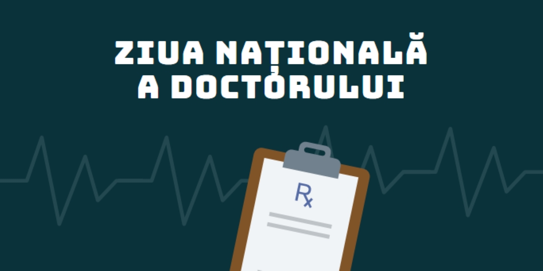 Astăzi este Ziua Națională a Doctorului blue modern-simple