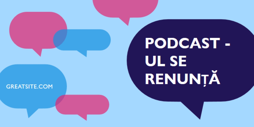 Podcastul se fixează acum blue modern-color-block