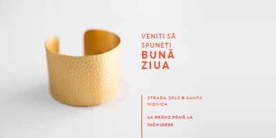 Vino să-l saluți white modern-bold