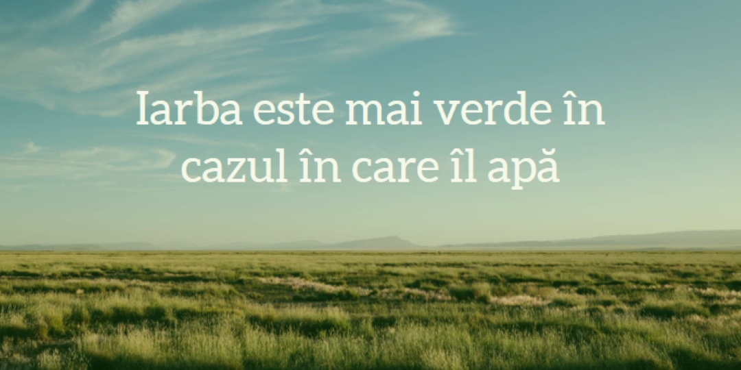 Natură mai bună blue modern-simple