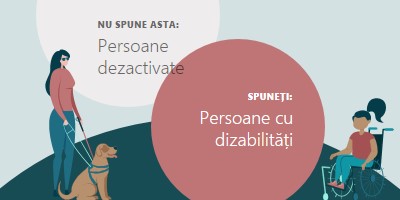 Asistență pentru persoanele cu dizabilități green modern-color-block