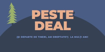 Peste deal blue modern-bold