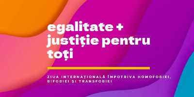 Ziua Internațională de Onoare împotriva homofobiei purple modern-bold