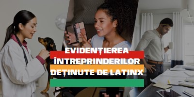 Sărbătoriți afacerile deținute de latinx white modern-simple