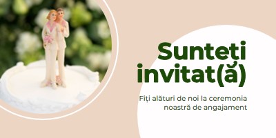 Sunteți invitat să vă comiteți pink modern-simple