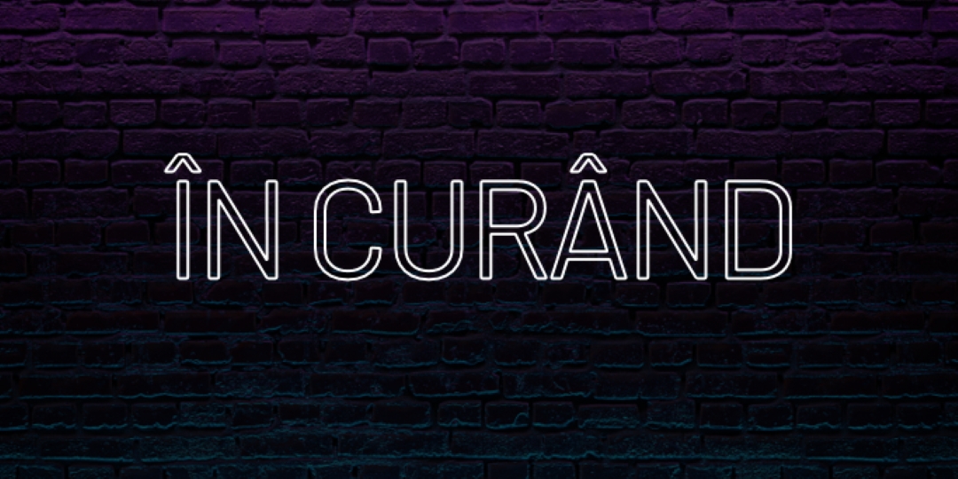 În curând pentru dvs. purple modern-bold