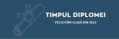 Diploma ta blue modern-simple