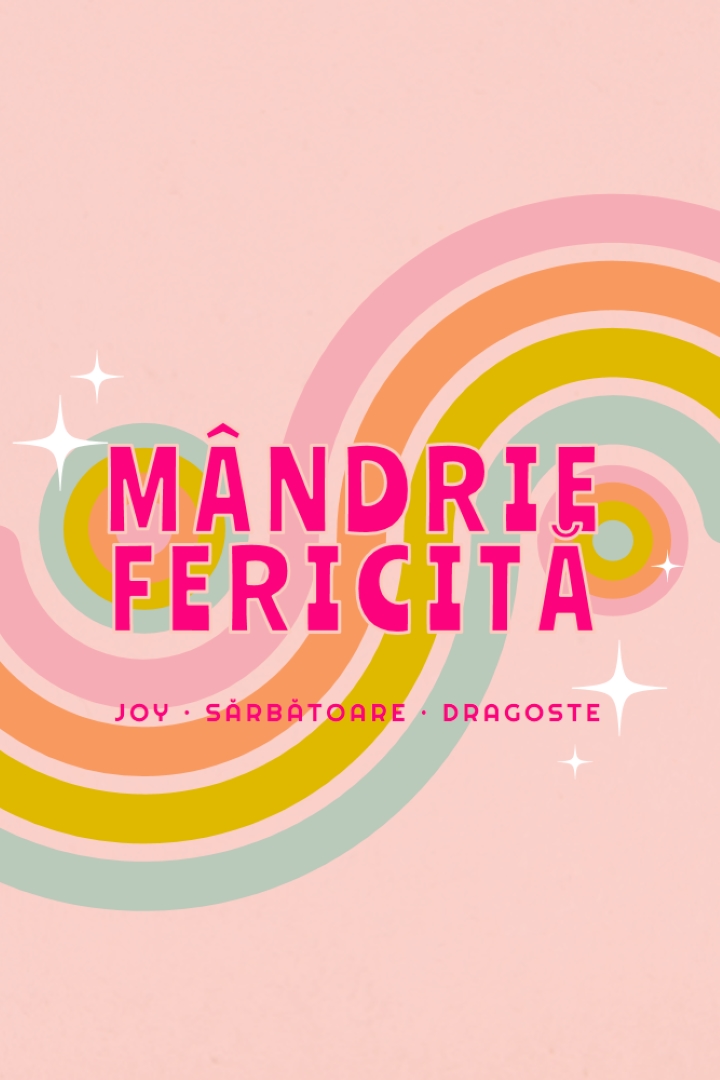 Bucurie, sărbătoare, dragoste pink vintage-retro