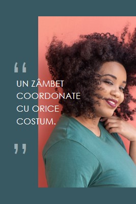 Declarație de moda green modern-simple