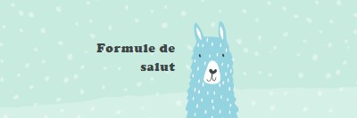 Formule de salut green whimsical-color-block