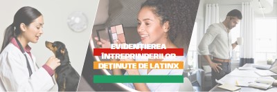 Sărbătoriți afacerile deținute de latinx white modern-simple