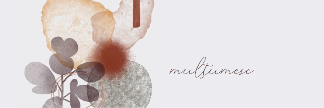 Mulțumiri artistice gray modern-simple