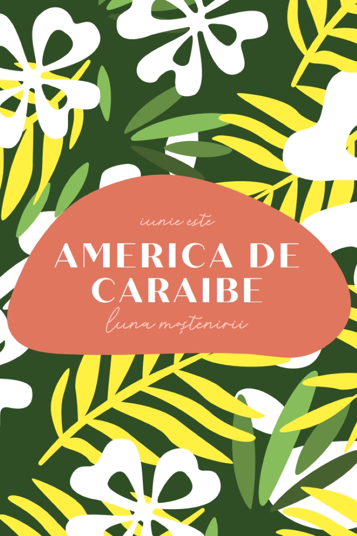 Onorarea Patrimoniului American Caraibilor green organic-simple