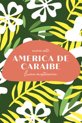 Onorarea Patrimoniului American Caraibilor green organic-simple