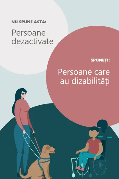 Asistență pentru persoanele cu dizabilități green modern-color-block