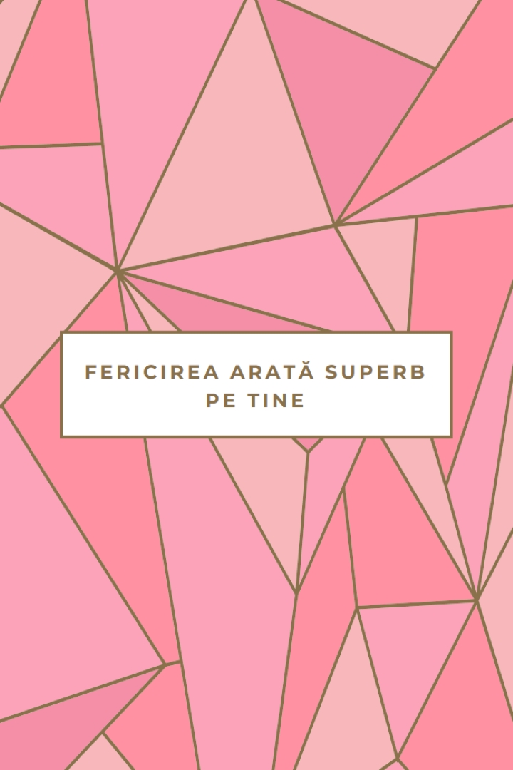 Returnări fericite pink modern-simple