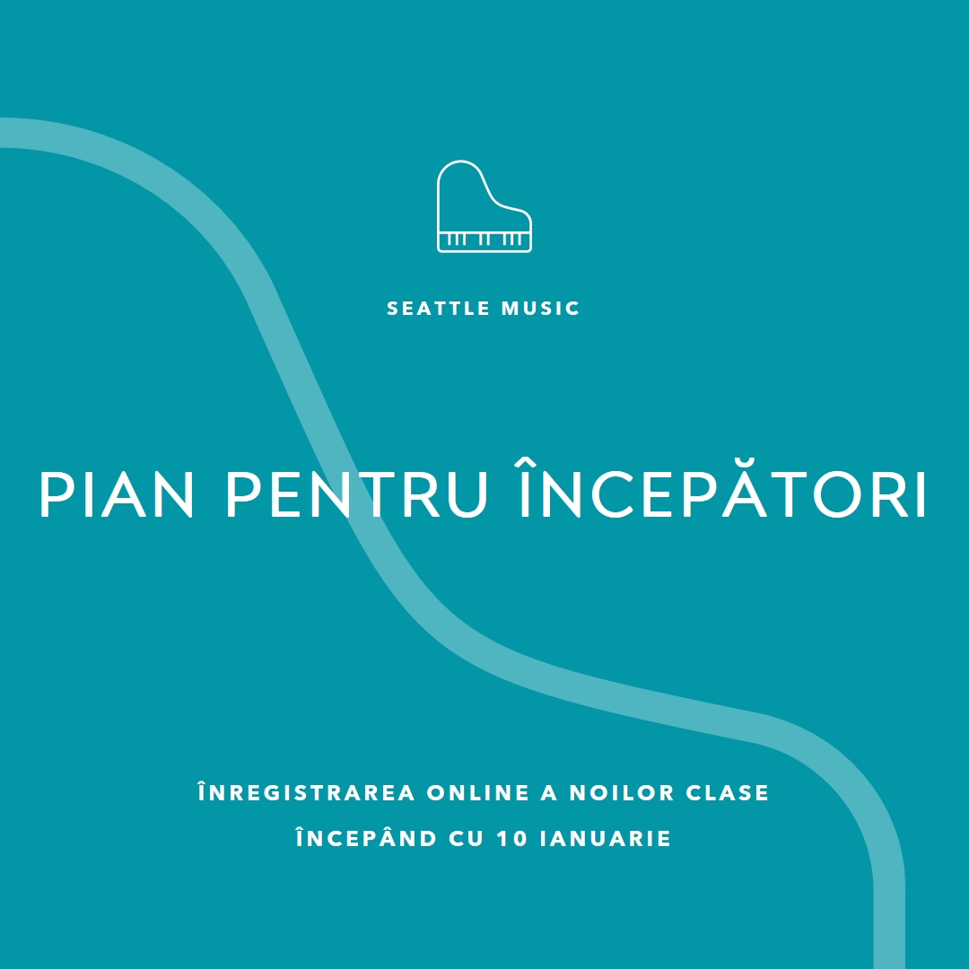 Cursuri de pian blue modern-simple