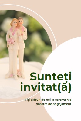 Sunteți invitat să vă comiteți pink modern-simple