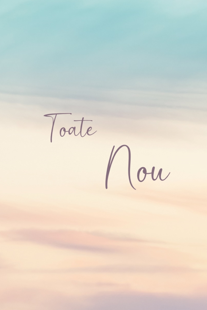 Atitudine nouă blue modern-simple
