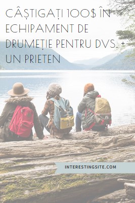 Câștigați pentru dvs. și un prieten blue modern-simple