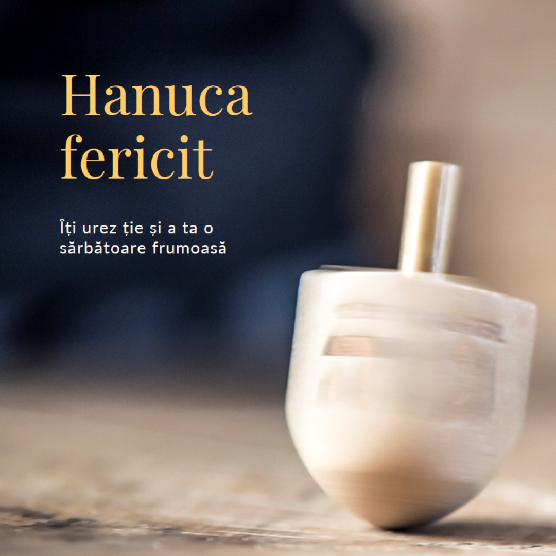 Frumusețea de Hanuca yellow modern-simple