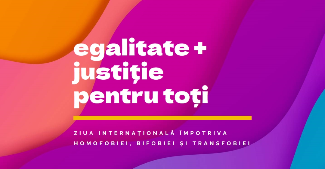 Ziua Internațională de Onoare împotriva homofobiei purple modern-bold