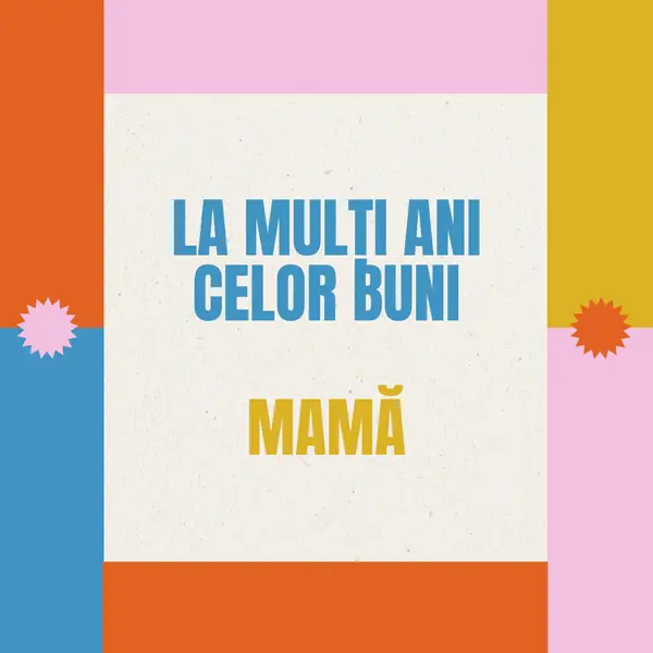 La mulți ani celor buni gray retro,bold,geometric