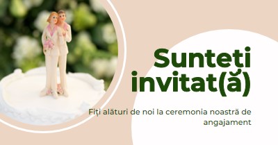 Sunteți invitat să vă comiteți pink modern-simple