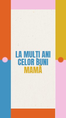 La mulți ani celor buni gray retro,bold,geometric