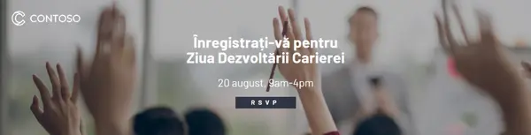 Ziua dezvoltării carierei gray modern-simple