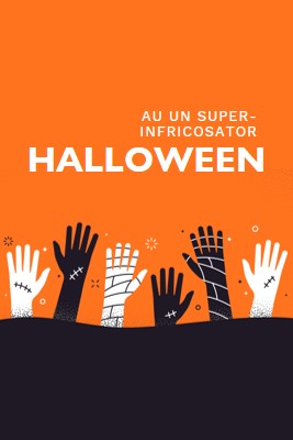 Super infricosator orange modern-color-block