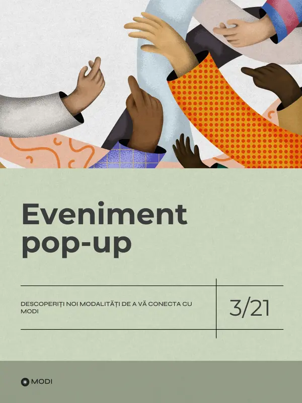 Poster cu un eveniment modern de epocă green vintage,modern,simple,illustrative,grainy