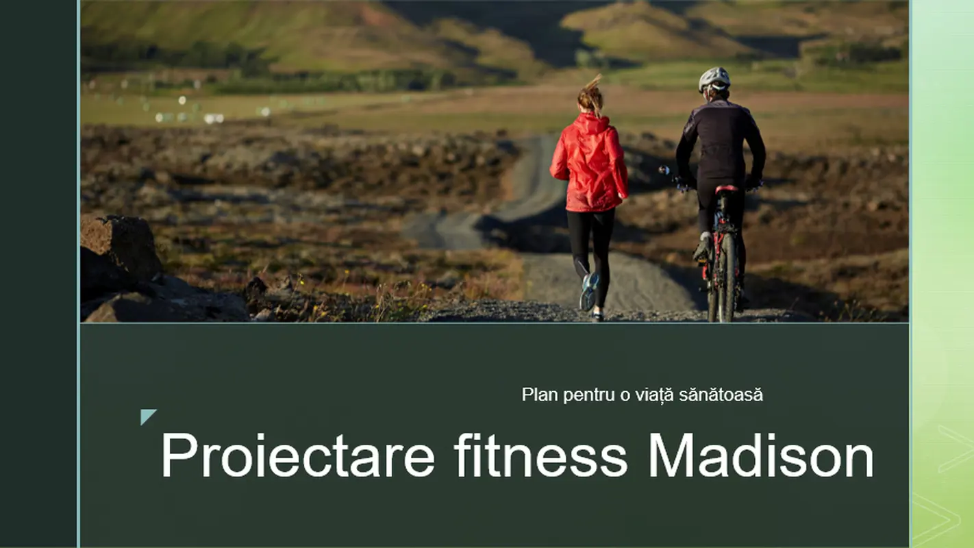 Fitness - proiectare Madison modern bold