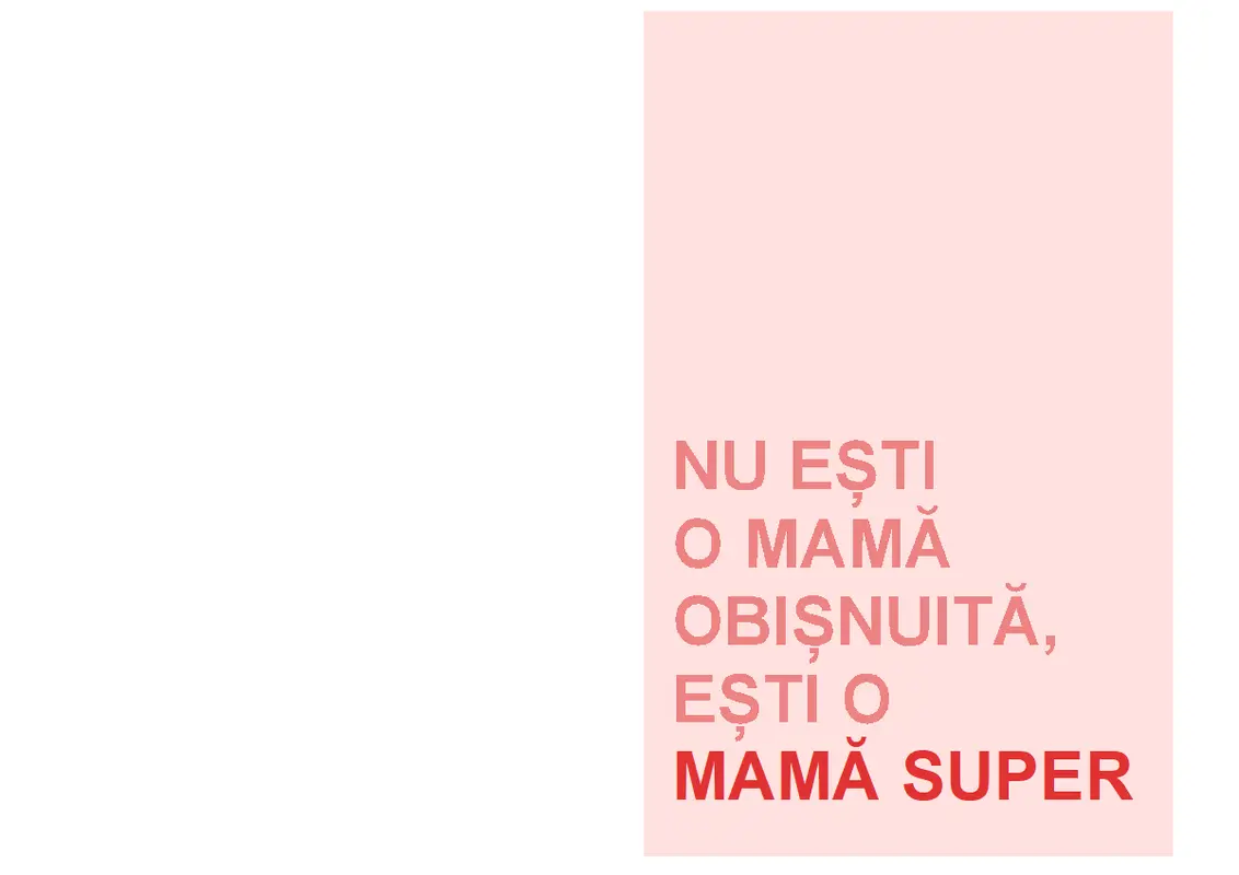 Felicitare de Ziua Mamei pentru o mamă cool modern-simple