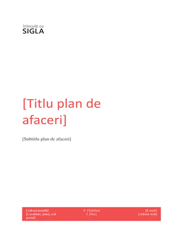 Plan de afaceri