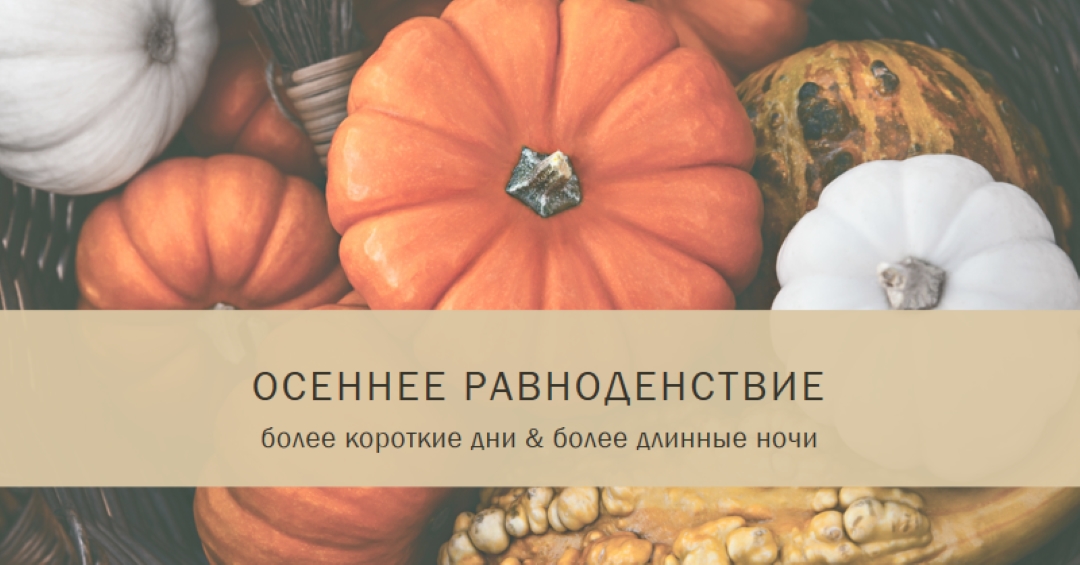 Празднуйте осеннее равноденствие orange modern-simple