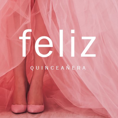 Цвета Quinceanera pink modern-simple