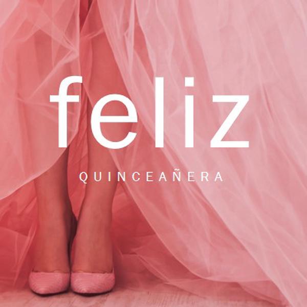 Цвета Quinceanera pink modern-simple