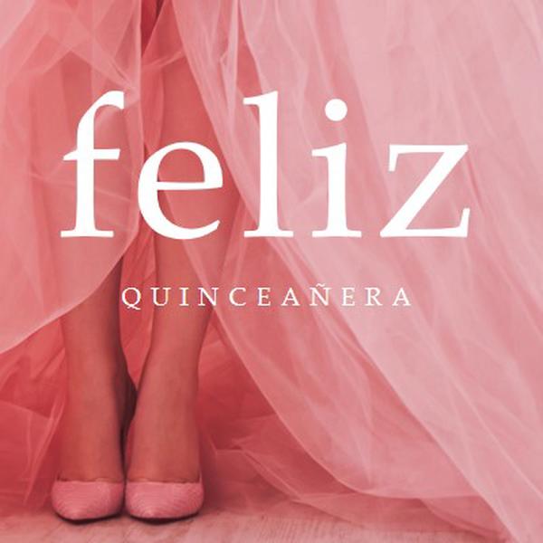 Цвета Quinceanera pink modern-simple