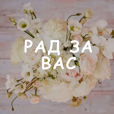 Благостный букет purple modern-simple
