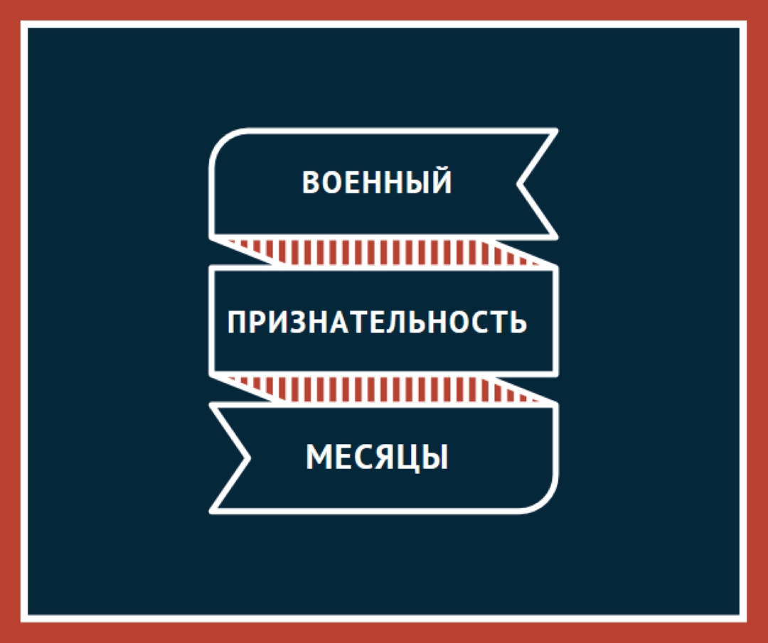Празднование месяца военной оценки blue modern-simple