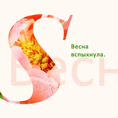 Весеннее предустановка pink vintage-botanical